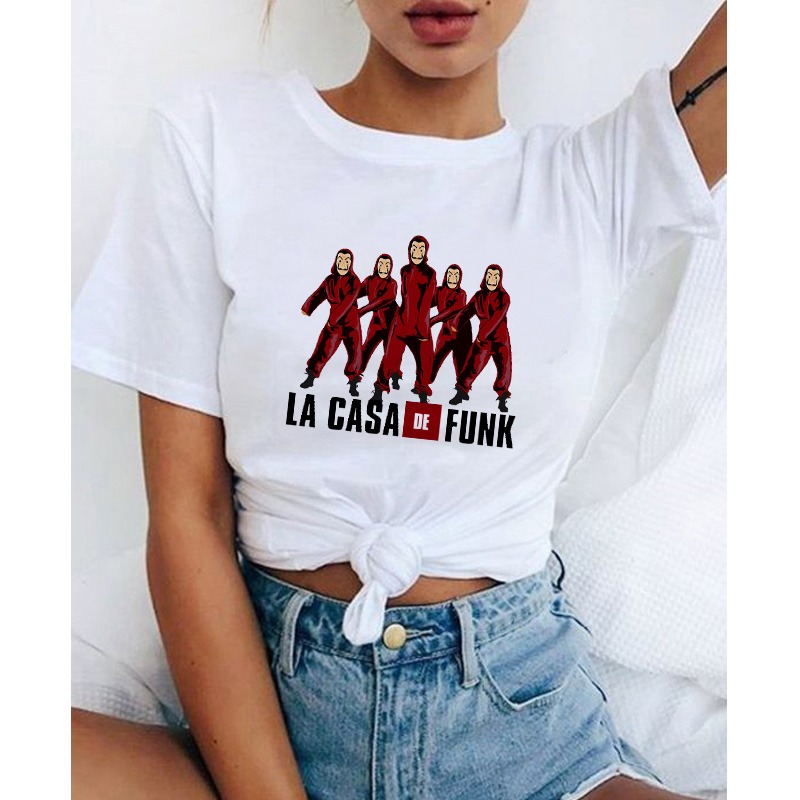 Camiseta Streetwear BELLA CIAO La Casa De Papel 2020