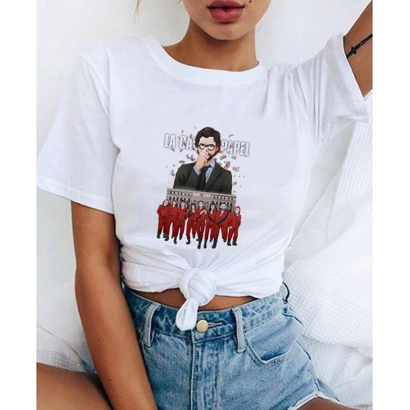Camiseta Streetwear BELLA CIAO La Casa De Papel 2020 2